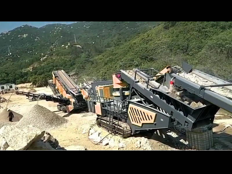 移动破碎筛分设备 移动破碎筛分设备